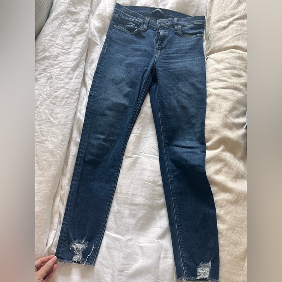 Hudson nico skinny Jean with raw hem - Picture 2 of 2